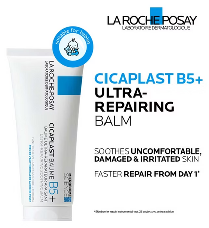 Cicaplast Baume B5+ Ultra Repairing Soothing Balm With Panthenol And Madecassocide 100ml